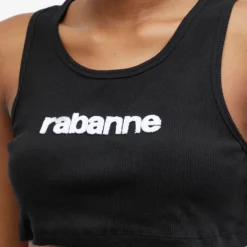Paco Rabanne Logo Crop Top -Deals Snazzy Mode Store 30 04 2024 JA 24EJTE163CO0529 9 1