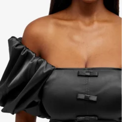 GANNI Double Satin Mini Dress -Deals Snazzy Mode Store 30 10 2023 JD F8456 099 9 1